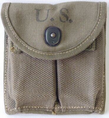 WWII US M1 Carbine Magazine Pouch Original. 1943