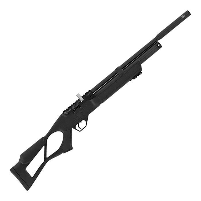 HATSAN FLASH QE THUMBHOLE BLACK KIT INC SCOPE PUMP AND SLIP