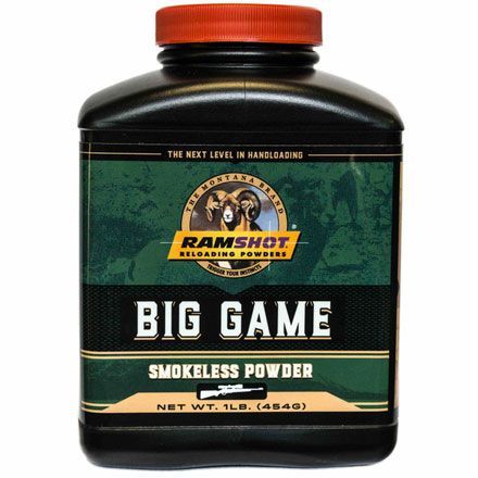 Ramshot Big Game Powder 1lb (454g) Bottle Ramshot Big Game Powder 1lb (454g) Bottle