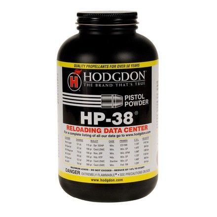 HP-38 Hodgdon Powder (1lb/454g) HP-38 Hodgdon Powder (1lb/454g)