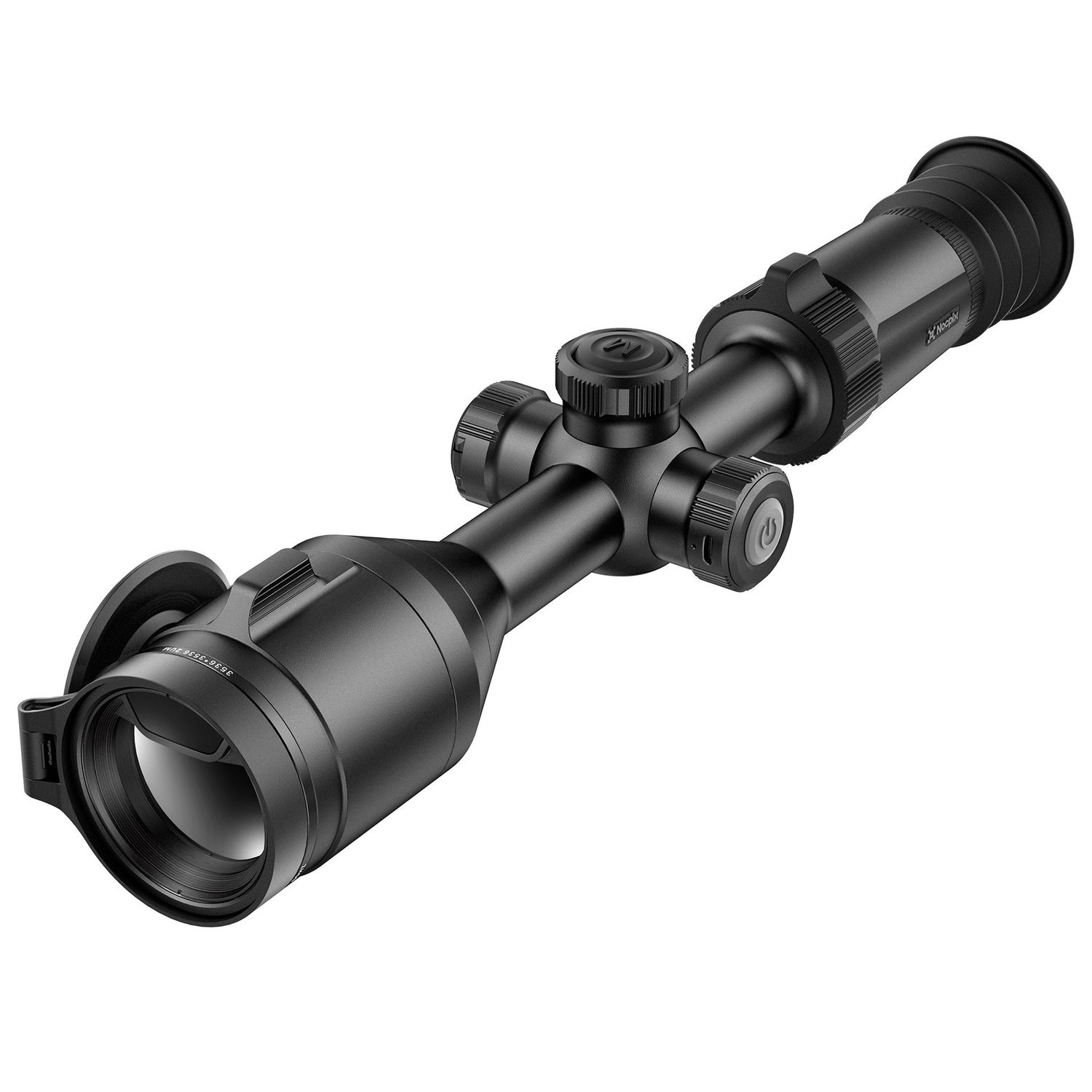 NocPix NITE D70R 4K Ultra Day and Night Digital Rifle Scope with LRF with FREE 850nm ILLUMINATOR