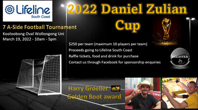Donation to DZ Cup 2022 Fundraiser by UOW Football Club