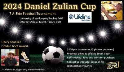 Donation to DZ Cup 2024 Fundraiser by UOW Football Club