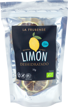 Limón Deshidratado, Formato: 70 gr bolsa