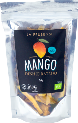 Mango Deshidratado, Formato: 70 gr bolsa