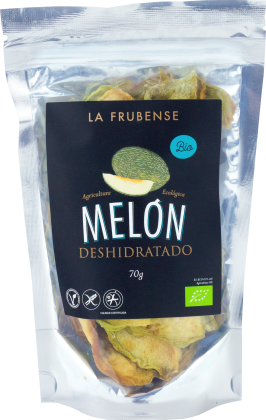Melón Deshidratado, Formato: 70 gr bolsa