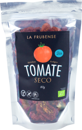 Tomate Deshidratado, Formato: 80 gr bolsa