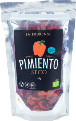 Pimiento Deshidratado, Formato: 40 gr bolsa