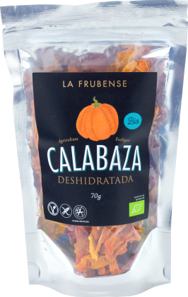 Calabaza Deshidratada, Formato: 70 gr bolsa