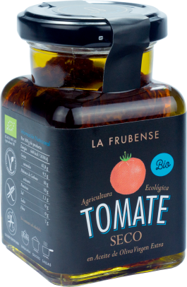 Tomate seco en aceite de oliva virgen extra, Formato: 150 gr tarro cristal