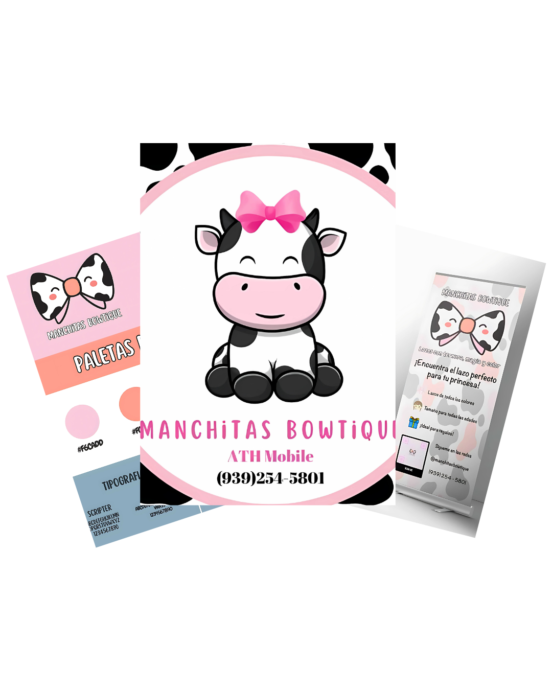 revelation branding package identidad visual completa logo mascota paleta colores material promocional empresa puerto rico