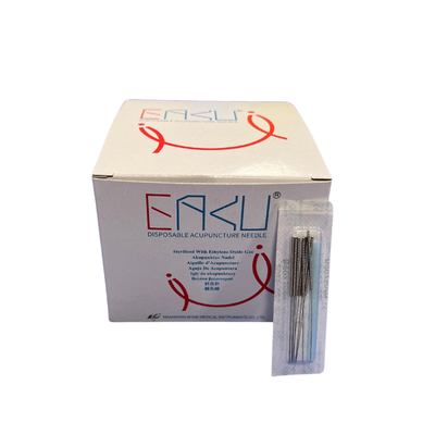 EAKU 10R: 0.18x40mm - 1000 Nadeln pro Box, Stahlgriff