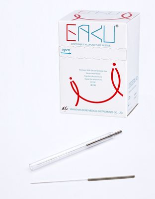 EAKU NRJ: Stahlgriff; 0.22x25mm - 100 Nadeln pro Box