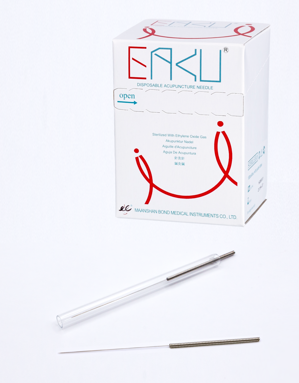 EAKU NRJ: Stahlgriff; 0.20x15mm - 100 Nadeln pro Box