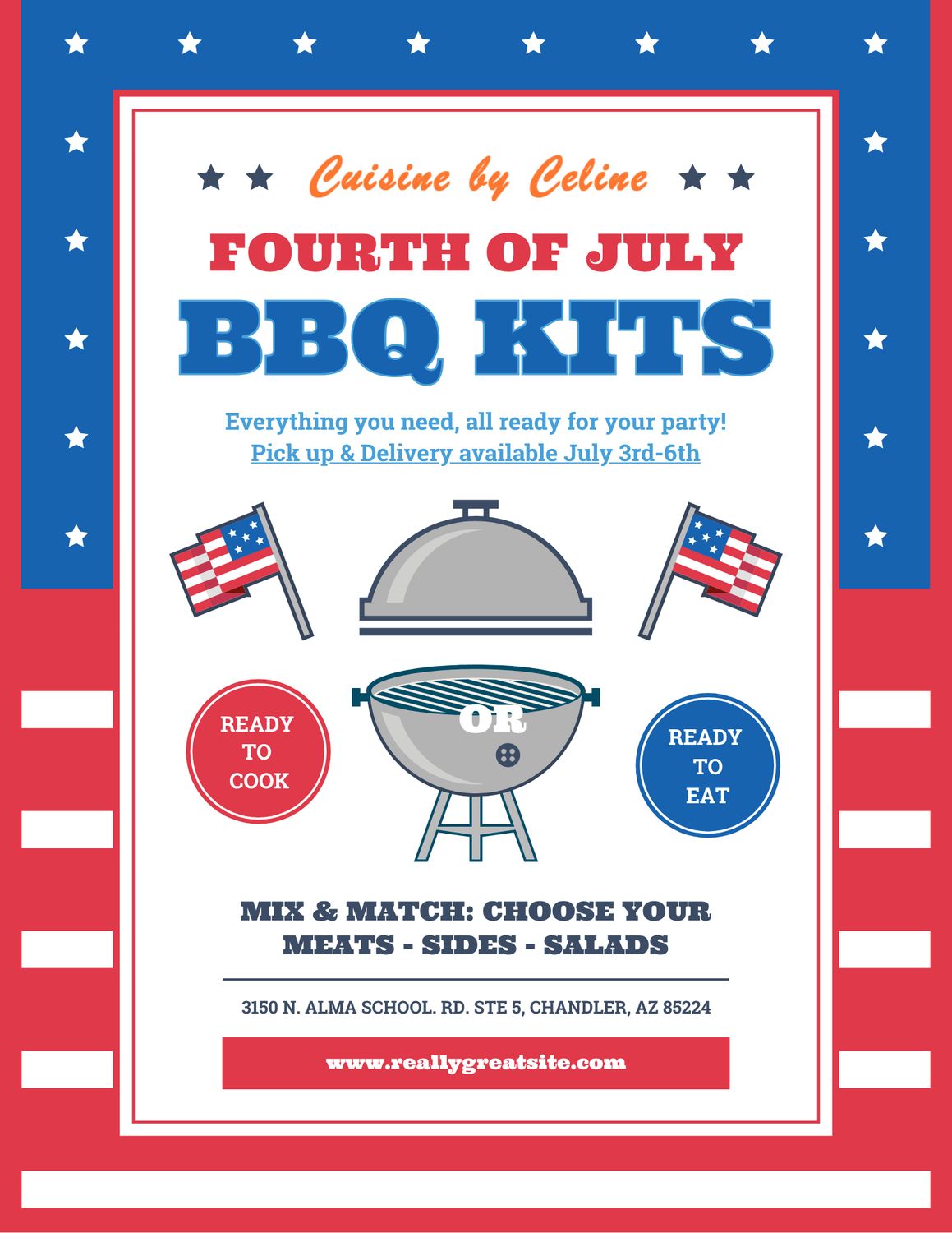 4TH OF JULY BBQ KITS