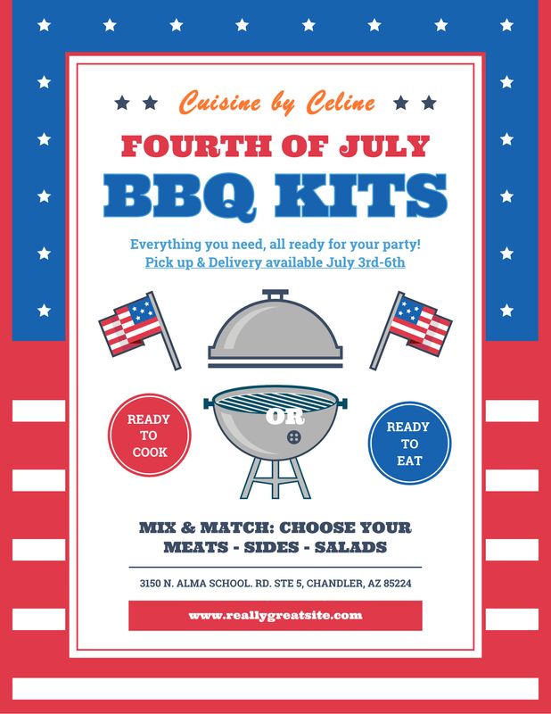 4TH OF JULY BBQ KITS