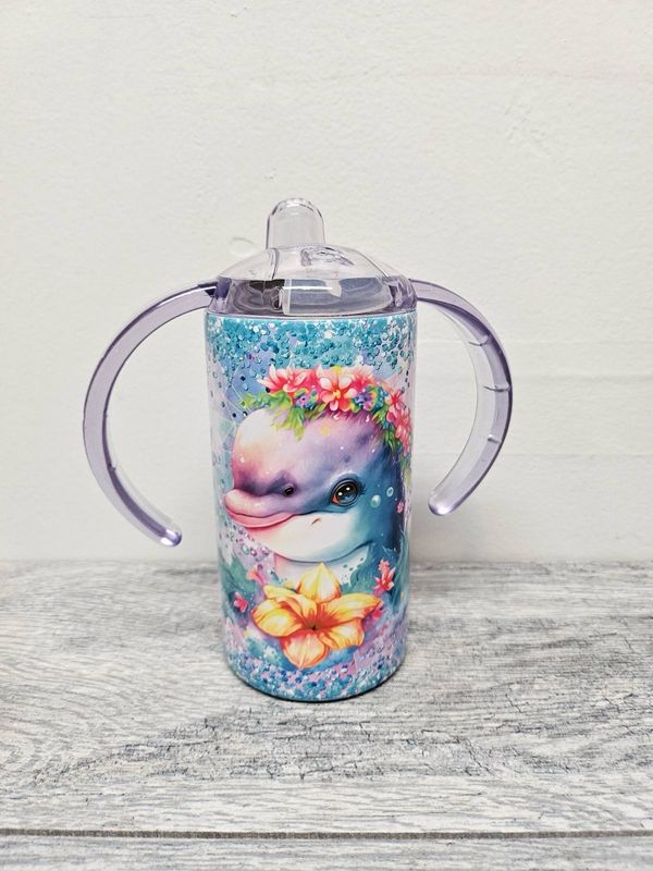 Dolphin 12oz Sippy Cup
