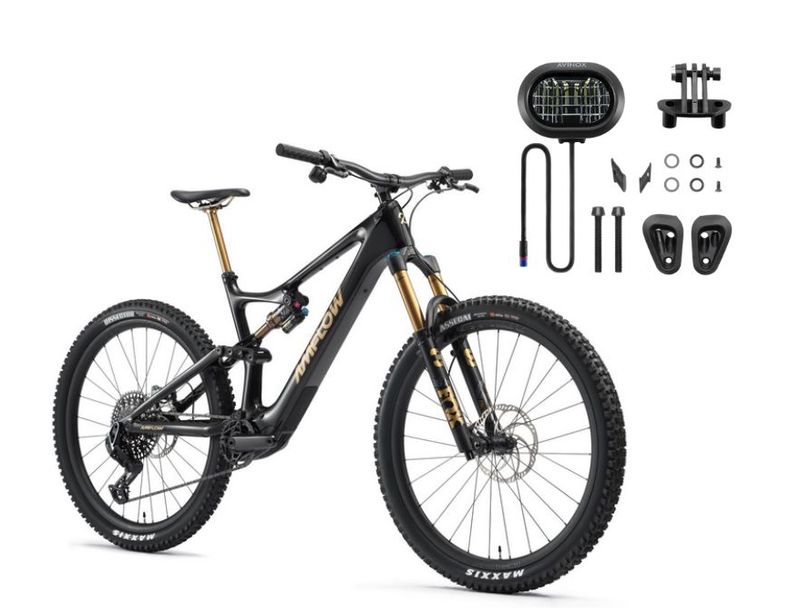 Amflow PL Carbon Pro - Cosmos Schwarz inkl. Amflow Smart Frontlicht Combo (Frontlicht + Montageset) im Wert von 199,-€ Amflow PL Carbon Pro - Cosmos Schwarz inkl. Amflow Smart Frontlicht Combo (Frontlicht + Montageset) im Wert von 199,-€