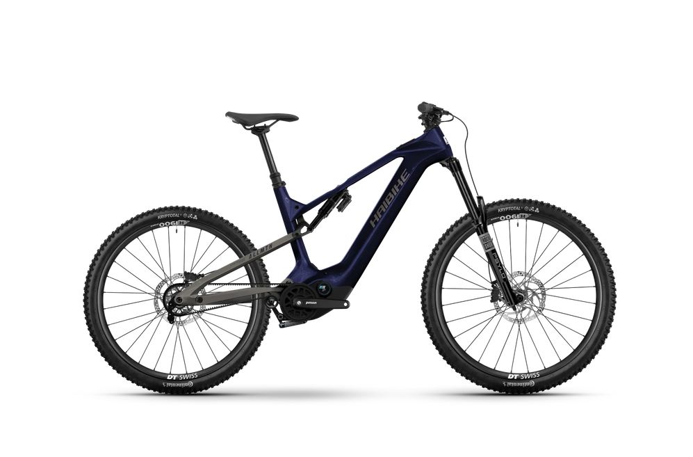 Haibike "ALLMTN CF 10 TRN/IQ" PINION Antrieb - midnight blue/grey glänzend