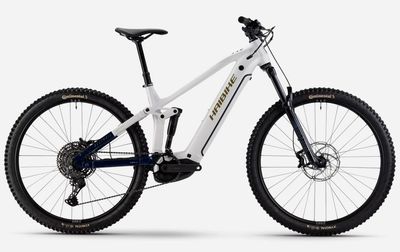 Haibike "ALLTRAIL 8" - white/blue/gold glänzend