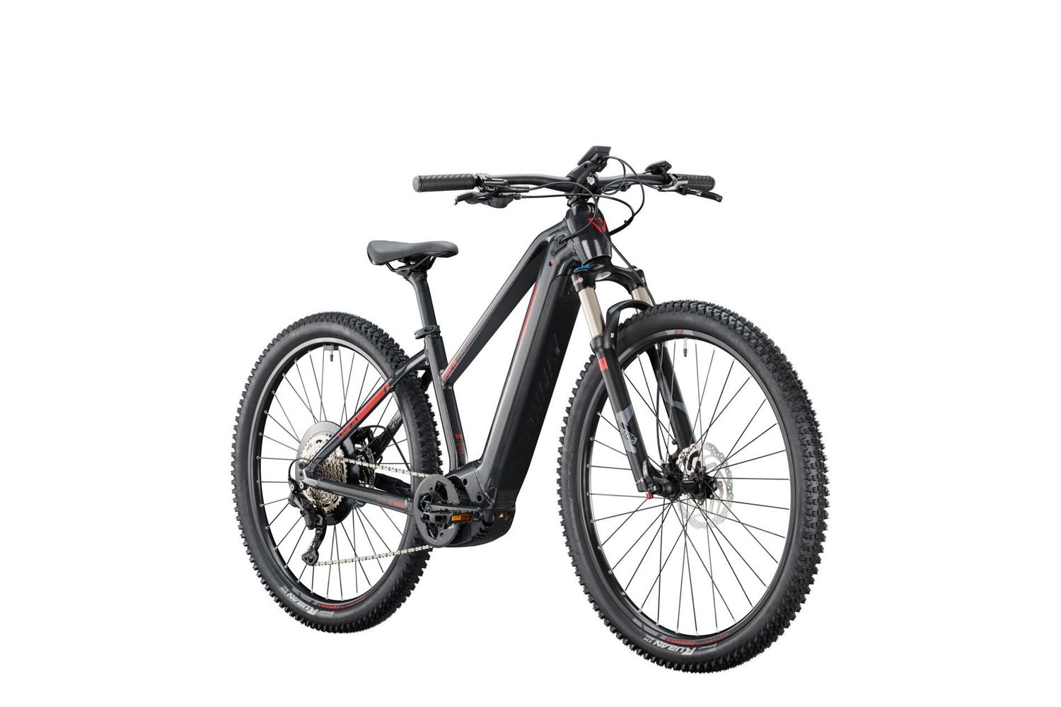 Conway Elektro-MTB-Hardtail "Cairon S 5.0" black metallic / red metallic matt