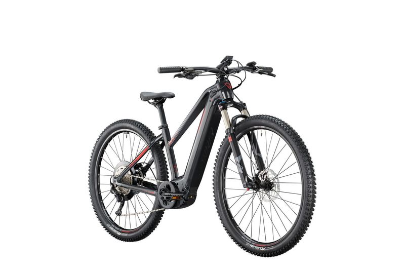 Conway Elektro-MTB-Hardtail Conway Elektro-MTB-Hardtail "Cairon S 5.0" black metallic / red metallic matt