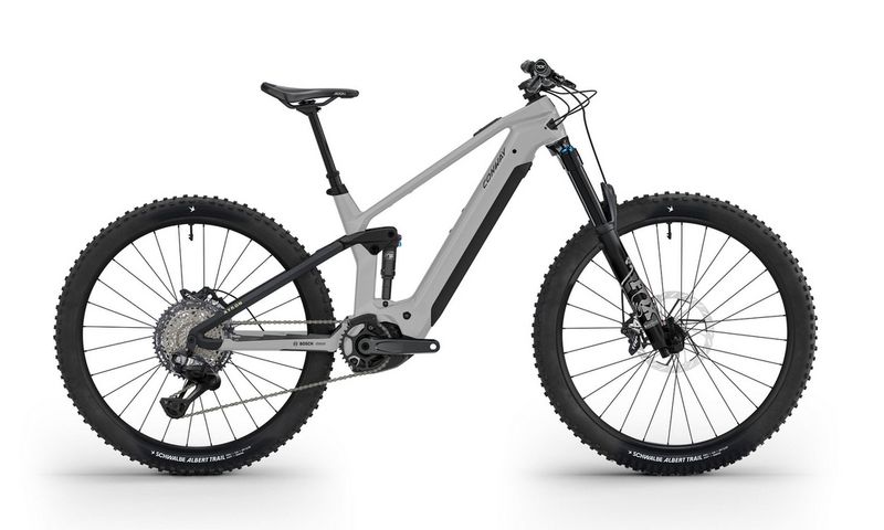 CONWAY Elektro-MTB Full-Suspension CONWAY Elektro-MTB Full-Suspension "Xyron ST 10.0" - light grey matt / black matt - VERFÜGBAR AB FEBRUAR