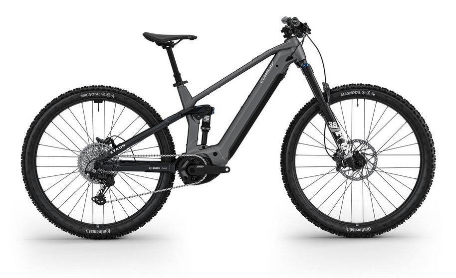 CONWAY Elektro-MTB Full-Suspension "Xyron ST 5.0" - graphit grey matt
