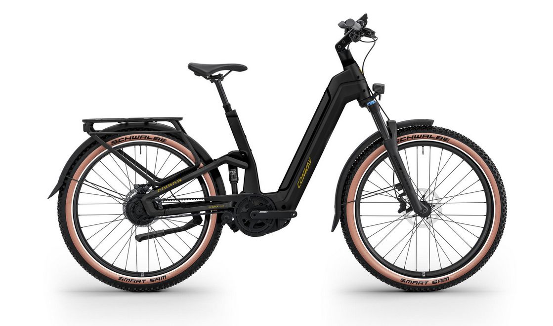 CONWAY Elektro-SUV CONWAY Elektro-SUV "Cairon C FS 2.0 B" ENVIOLO "TR" - black / gold - VERFÜGBAR AB MÄRZ