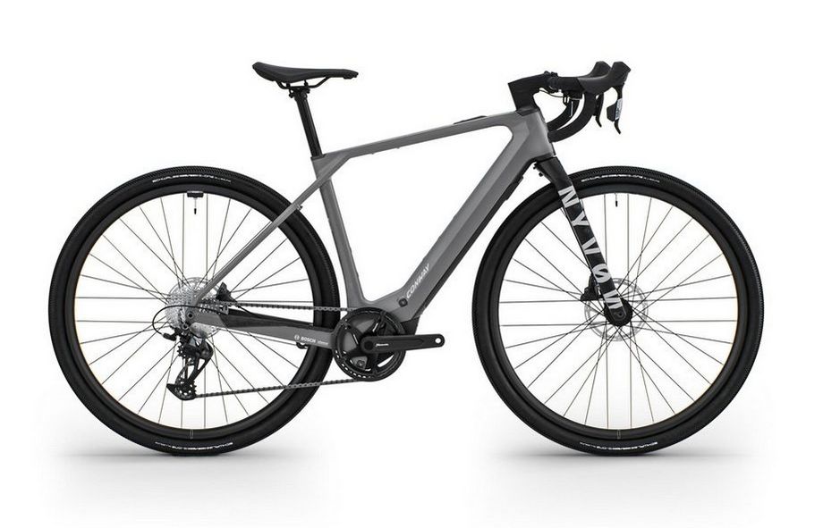 CONWAY Gravelbike "Nyvon 9.0" - graphitegrey matt / silver matt