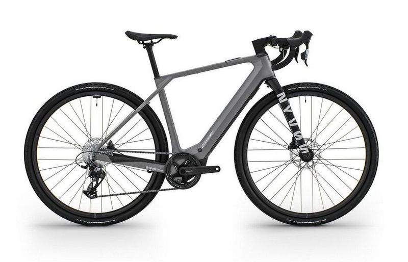 CONWAY Gravelbike "Nyvon 9.0" - graphitegrey matt / silver matt