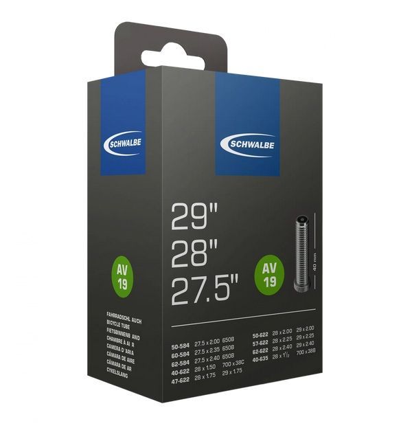 Schwalbe Schlauch Nr.19 27,5"/28"/29" Schraderventil (AV)
