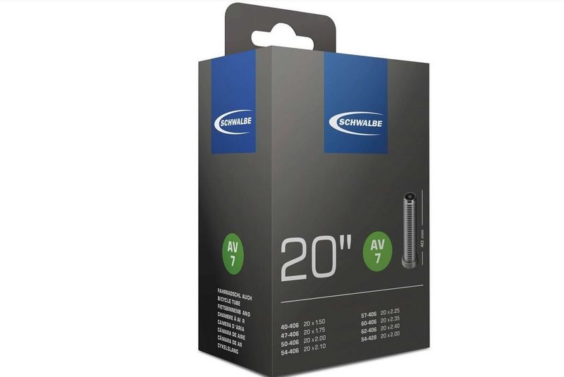 SCHWALBE Schlauch "Nr. 7" / Schraderventil (AV) 20"