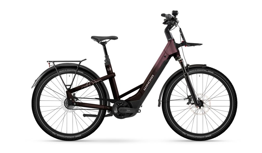 Winora "Yakun R5" - Low - red/violet red - gloss