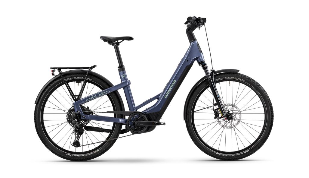 Winora "Yakun X10E - Low" - night purple - gloss