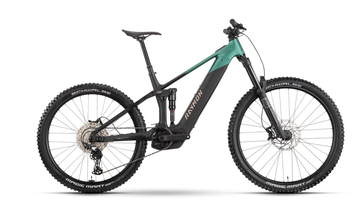 Raymon Full-Suspension "Vamok Comp" - black/seagreen