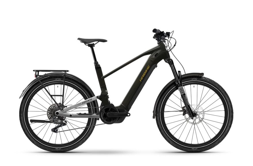 Haibike "ADVENTR 6" High - sparkling black/platinum chrome glänzend