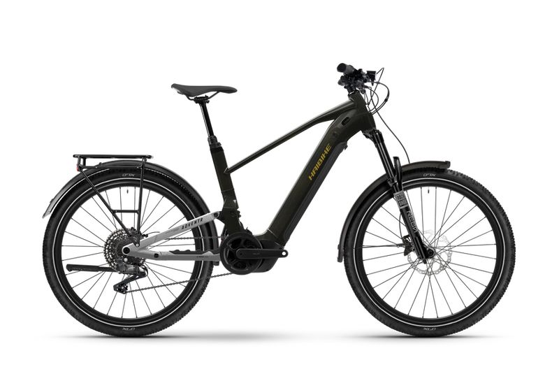 Haibike "ADVENTR 6" High - sparkling black/platinum chrome glänzend