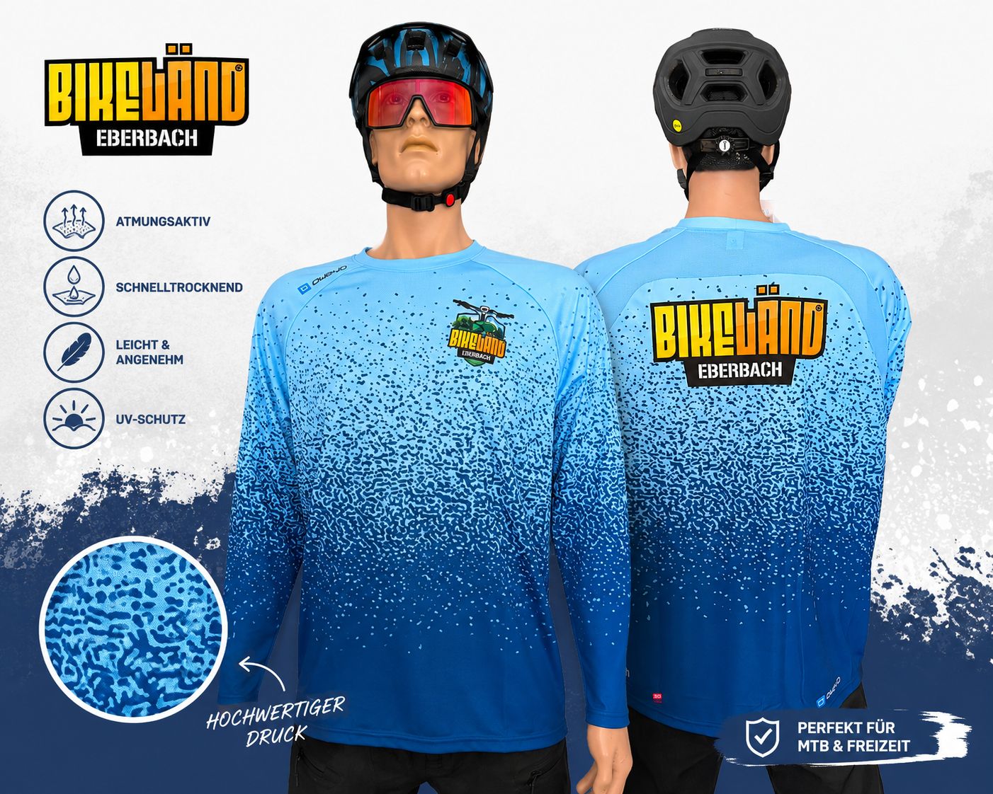 BIKELÄND EBERBACH Langarm-MTB-Shirt BIKELÄND EBERBACH Langarm-MTB-Shirt