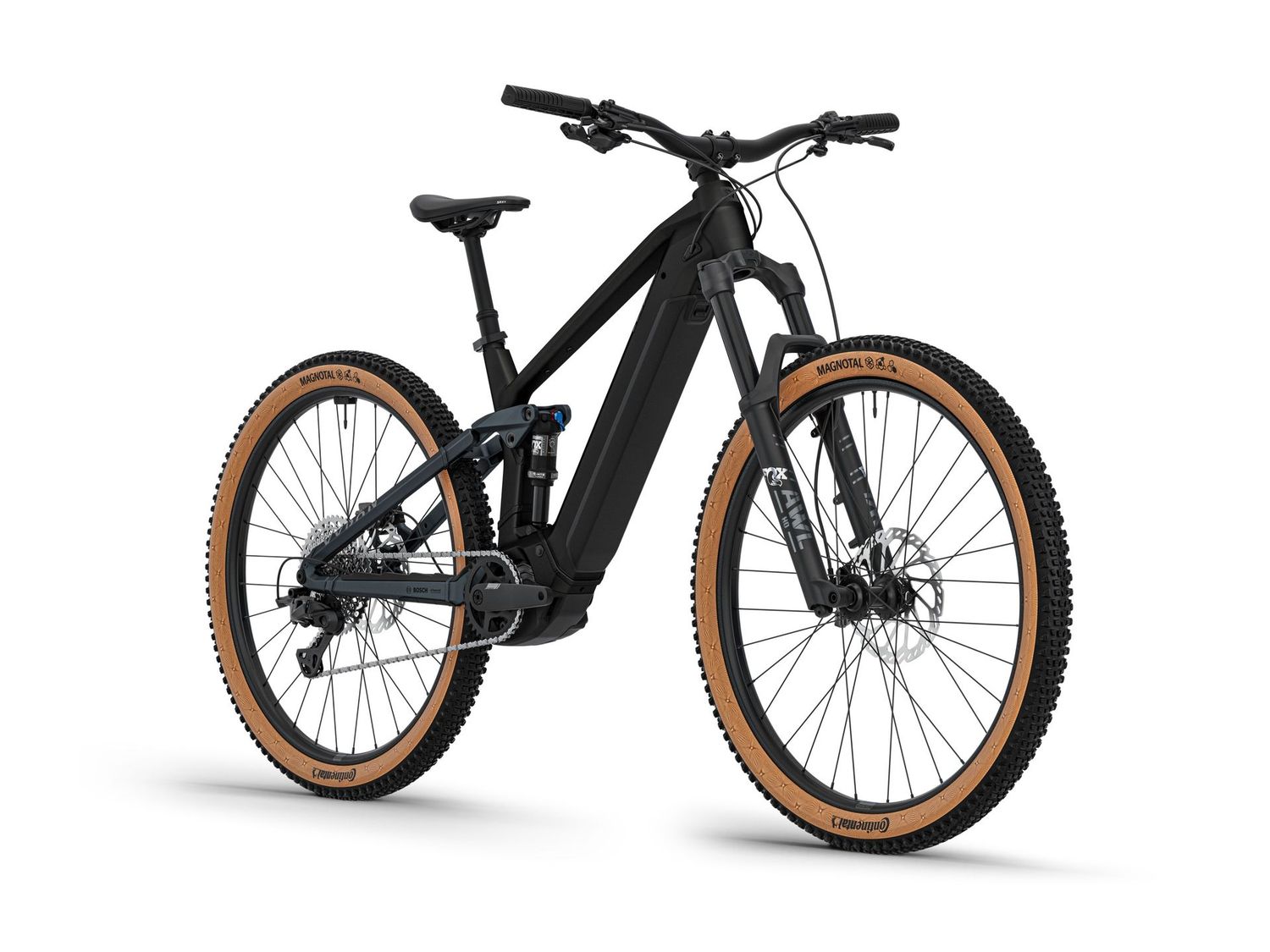 CONWAY Elektro-MTB Full-Suspension "Xyron ST 5.0" 2027 - black matt / anthracite matt