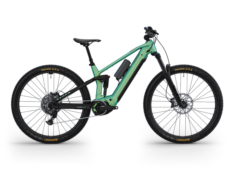 CONWAY Elektro-MTB Full-Suspension "Xyron ST 3.0" 2027 - lind matt / black matt