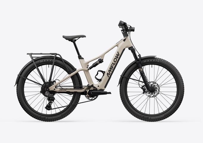 Amflow Full-Suspension Amflow Full-Suspension "TL Carbon" - Silica-Beige