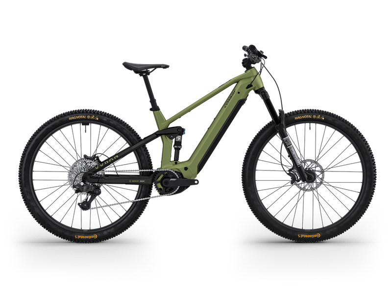 CONWAY Elektro-MTB Full-Suspension "Xyron ST 4.0" 2027 - olive matt / black matt