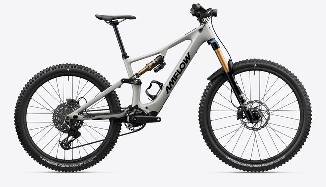 Amflow Full-Suspension Amflow Full-Suspension "PX Carbon Pro" - Mondstein‑Grau