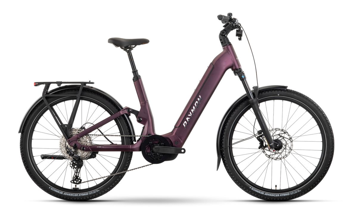 Raymon Elektro-SUV "Tavano Pro" Shimano Deore Di2 - wildberry