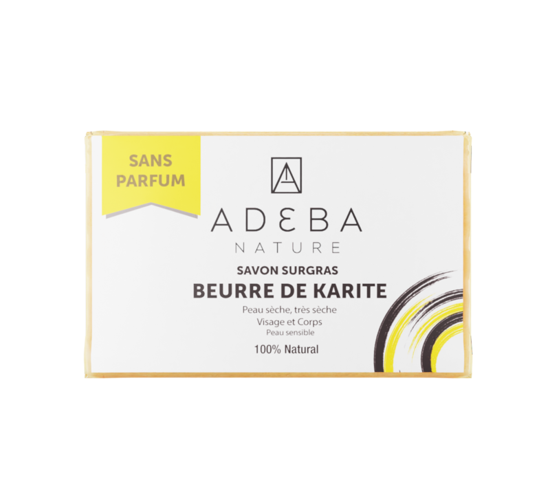 Savon au beurre de karité sans parfum