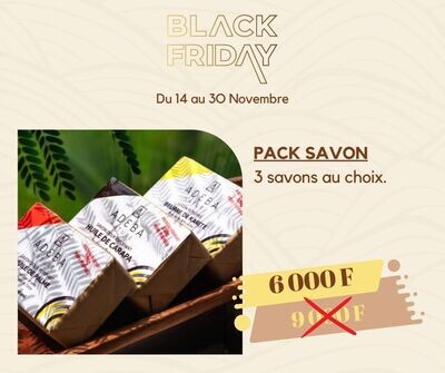 BLACK FRIDAY SPECIAL: PACK SAVONS