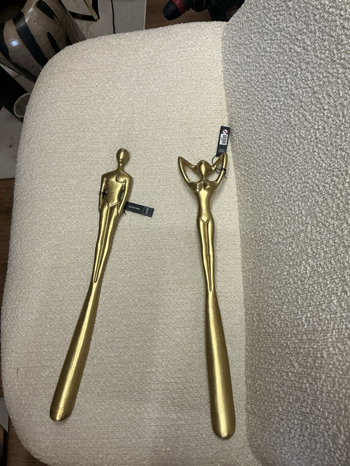 36196 Schoenlepel Man vrouw goud