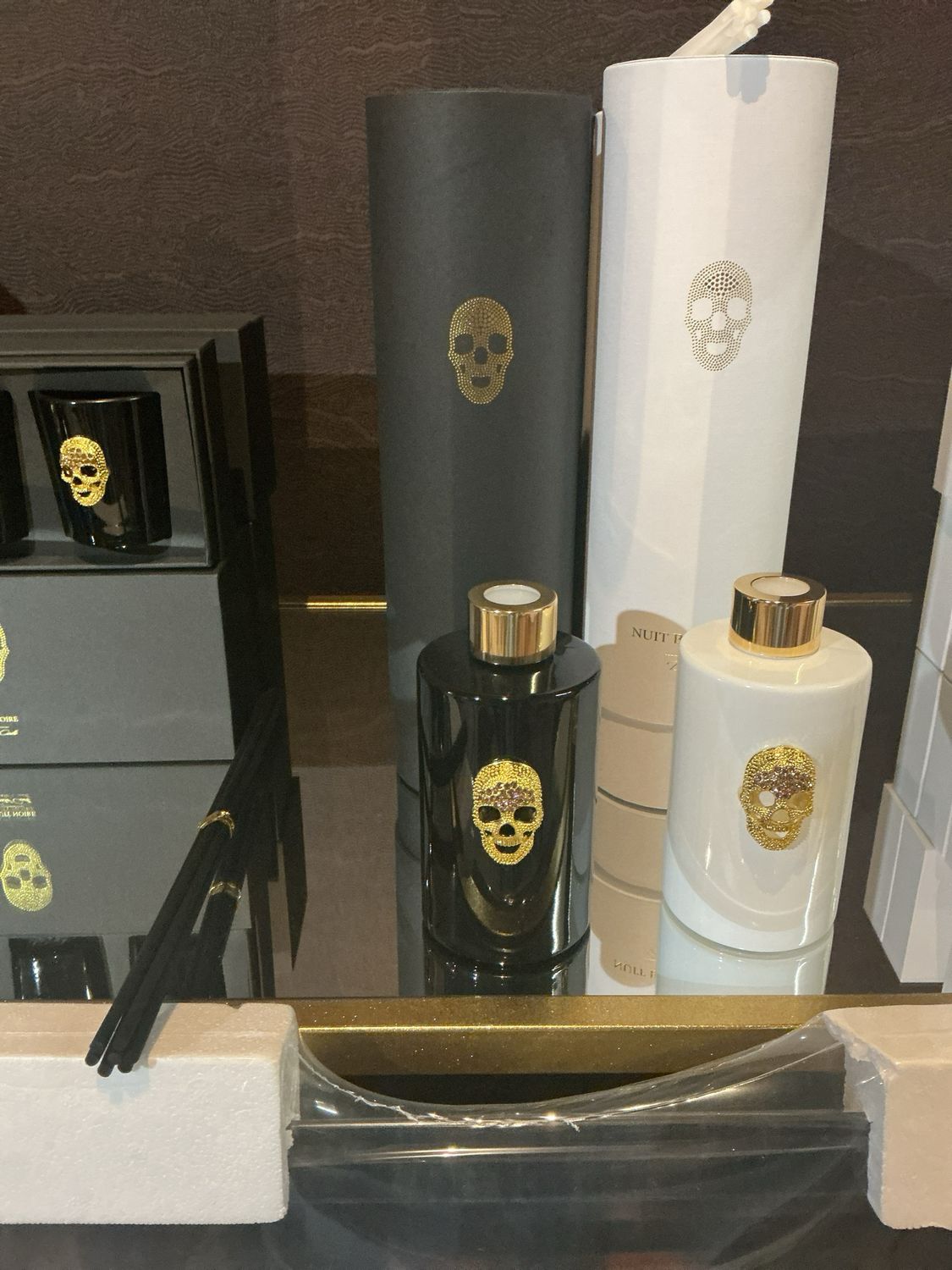 49972 Skull geurstokjes nuit noir