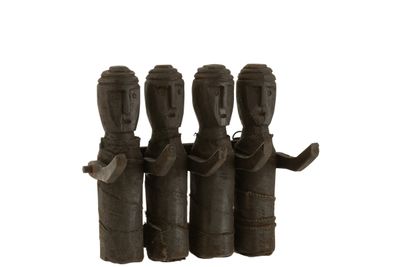 Wandkapstok met Figuren
